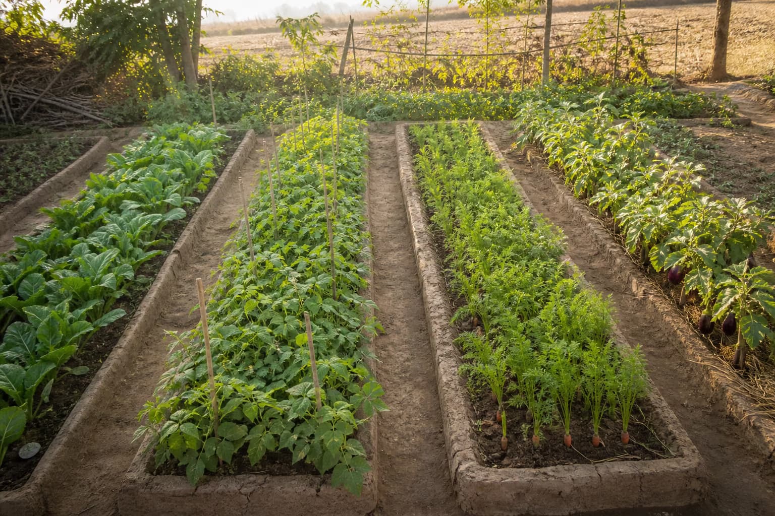 Cover for Crop Rotation for Small Vegetable Plots: A Simple Four-Bed Plan